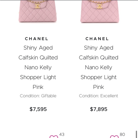 NWT Chanel Kelly Shopper Shiny Aged Calfskin Blue Box & Dust Bag - Giftable - Picture 9 of 11